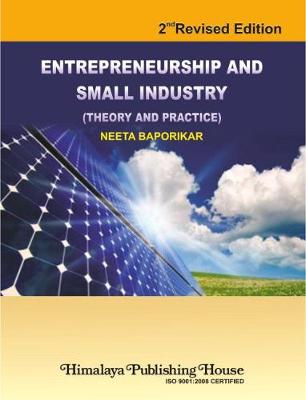 Entrepreneurship & Small Industry Theory & Practice (Hardback)