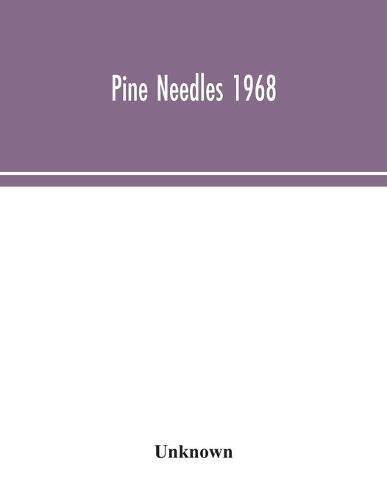 Pine needles 1968 (Paperback)