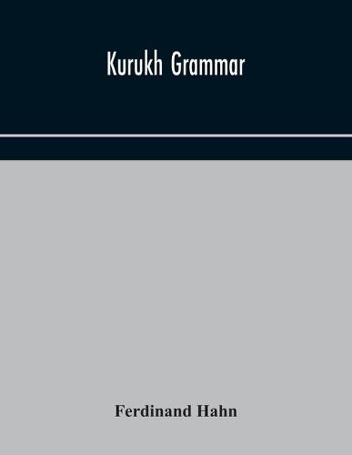 Kurukh grammar (Paperback)