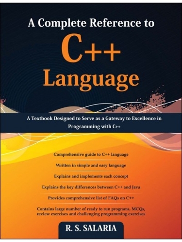 A Complete Reference to C++ Language (Paperback)