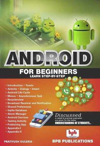 Android for Beginners :: Learn Step-by-Step (Paperback)
