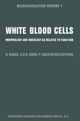 White Blood Cells: Morphology and Rheology as Related to Function - Microcirculation Review 1 (Paperback)