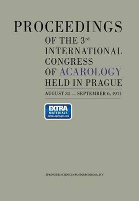 Proceedings of the 3rd International Congress of Acarology (Paperback)