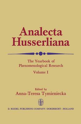 Analecta Husserliana - Analecta Husserliana 1 (Paperback)