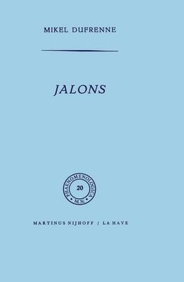 Jalons - Phaenomenologica 20 (Paperback)