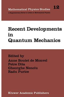 Recent Developments in Quantum Mechanics: Proceedings of the Brasov Conference, Poiana Brasov 1989, Romania - Mathematical Physics Studies 12 (Paperback)