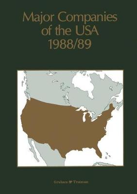 Major Companies of the USA 1988/89 (Paperback)