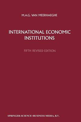 International Economic Institutions (Paperback)