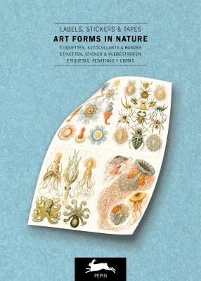 Art Forms in Nature: Label & Sticker Book (Paperback)