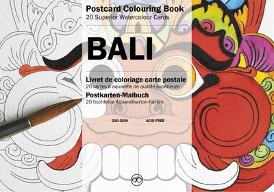 Bali: Postcard Colouring Book