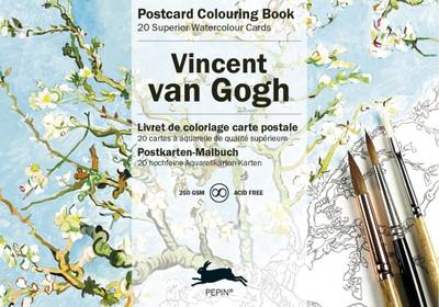 Van Gogh: Postcard Colouring Book (Paperback)