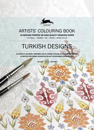 Turkish Designs: Artists' Colouring Book (Paperback)