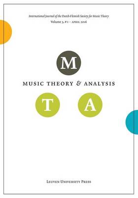 Music Theory and Analysis, Volume 3.1 (Paperback)