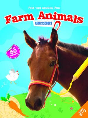 My Fold-Out Activity Fun: Farm Animals (Paperback)