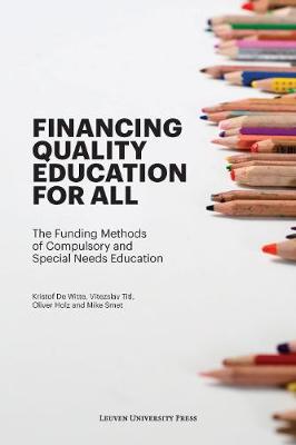 Financing Quality Education for All: The Funding Methods of Compulsory and Special Needs Education (Paperback)