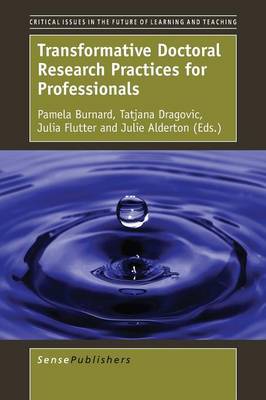 Transformative Doctoral Research Practices for Professionals - Critical Issues in the Future of Learning and Teaching 12 (Paperback)