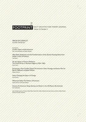 Footprint 19 - Delft Architecture Theory Journal. Spaces of Conflict (Paperback)