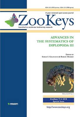 Advances in the Systematics of Diplopoda III (Paperback)