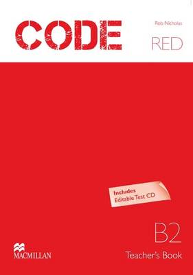 Code Red B2 Teacher's Book with Test CD-ROM (Board book)