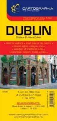 Dublin City Plan: Cartographia Map Collection - Michelin City Plans No. 6198 (Sheet map, folded)
