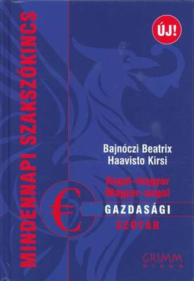 English-Hungarian & Hungarian Economics Dictionary (Hardback)