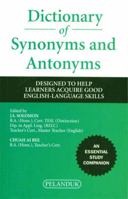 Dictionary of Synonyms and Antonyms (Paperback)