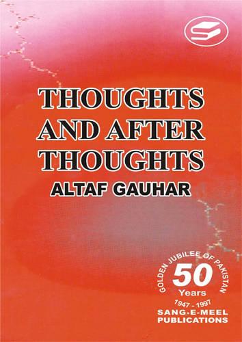 Thoughts and After Thoughts (Hardback)
