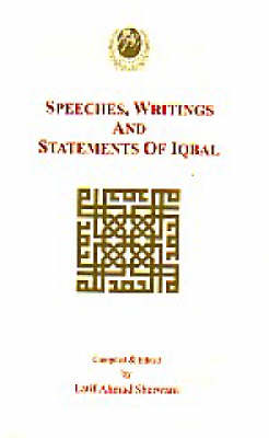 Writings, Speeches and Statements of Iqbal (Hardback)