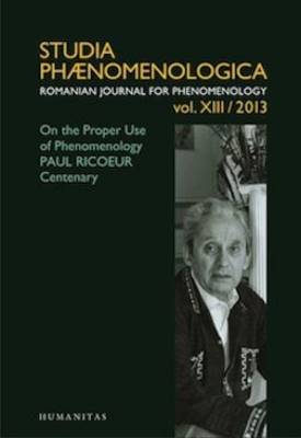 On the Proper Use of Phenomenology: Paul Ricoeur Centenary - Studia Phaenomenologica (Paperback)