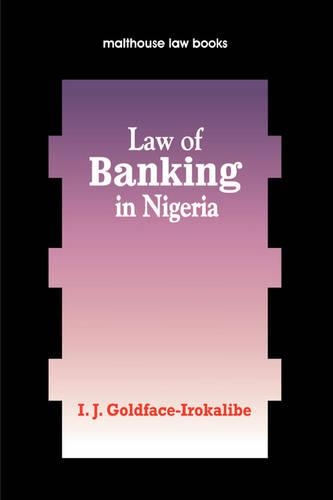 Law of Banking Nigeria (Paperback)