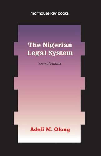 The Nigerian Legal System (Paperback)