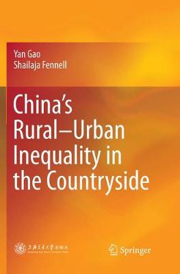 China's Rural-Urban Inequality in the Countryside (Paperback)