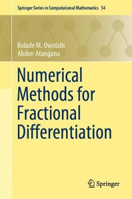 Numerical Methods for Fractional Differentiation - Springer Series in Computational Mathematics 54 (Hardback)
