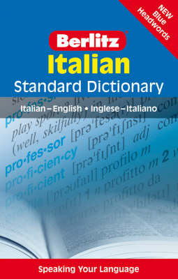 Berlitz Language: Italian Standard Dictionary - STANDARD DIC (Paperback)