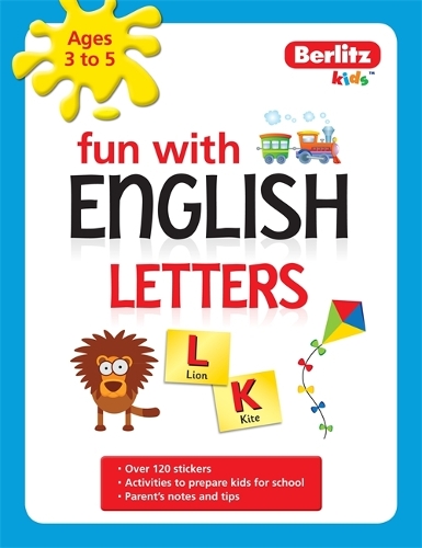 Berlitz Language: Fun with English: Letters (3-5 Yrs) - Fun with (Paperback)