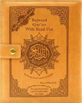 Tajweed Quran with Meaning Translation & Transliteration into English with Read Pen Only (Hardback)