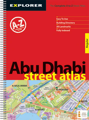 Abu Dhabi Street Atlas ( Regular ): Auh_atr_1 - City Atlases S. (Paperback)