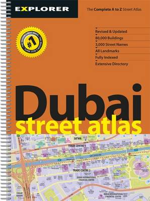 Dubai Street Atlas (Sheet map, folded)