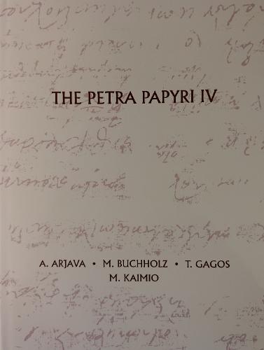 The Petra Papyri IV (Hardback)