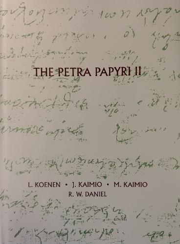 The Petra Papyri II (Hardback)