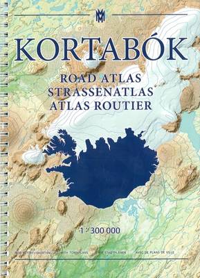 Iceland Road Atlas, with Town Plans, 2016-2017: 1:300,000 2016 (Paperback)
