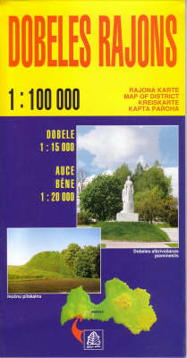 Dobeles Rajons - Regional Maps of Latvia S. (Sheet map, folded)