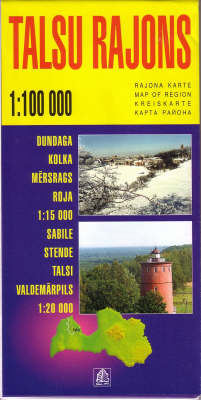 Talsu Region 2003 (Sheet map, folded)