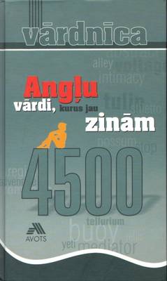 Anglu Vardi Kurus Jau Zinam: 4500 Words (Hardback)