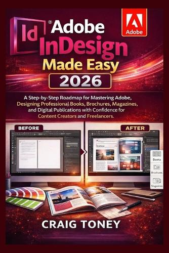 Adobe InDesign Made Easy 2026 by Craig Toney | Waterstones