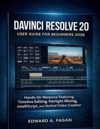 Davinci Resolve 20 User Guide for Beginners 2026: Hands-On Resource Featuring Timeline Editing, Fairlight Mixing, IntelliScript, and Vertical Video Creation (Paperback)