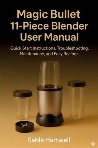 Magic Bullet 11-Piece Blender User Manual by Sable Hartwell | Waterstones