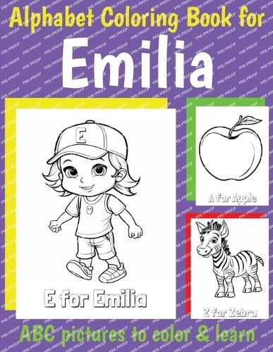 emilia coloring page