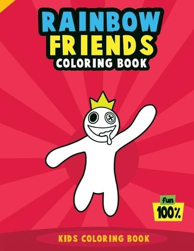 Rainbow Friends Coloring Book By Five Dots Media 