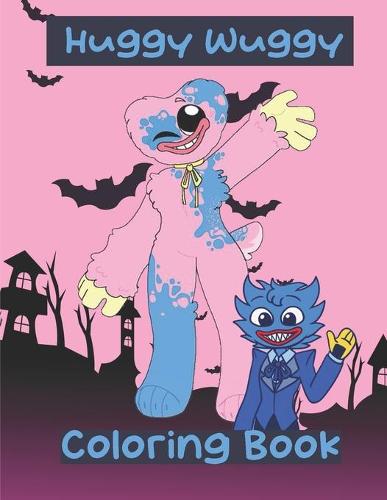 Huggy wuggy Coloring Book - Poppy playtimes Book by Poppy Playtimes ...